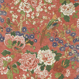 Colefax and Fowler Wallpaper Jardine Red