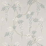 Colefax and Fowler Tapet Grayshott Silver Blue