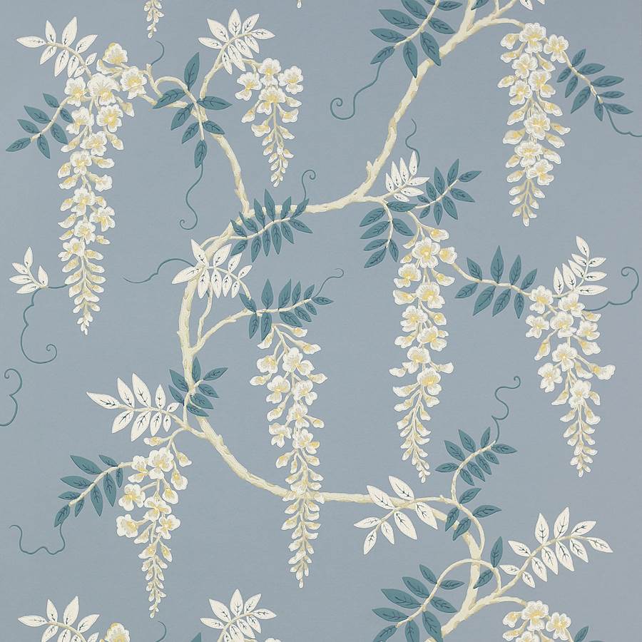 Colefax and Fowler Tapet Grayshott Navy