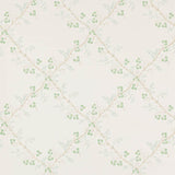 Colefax and Fowler Tapet Trefoil Trellis Celadon