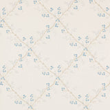 Colefax and Fowler Tapet Trefoil Trellis Blue