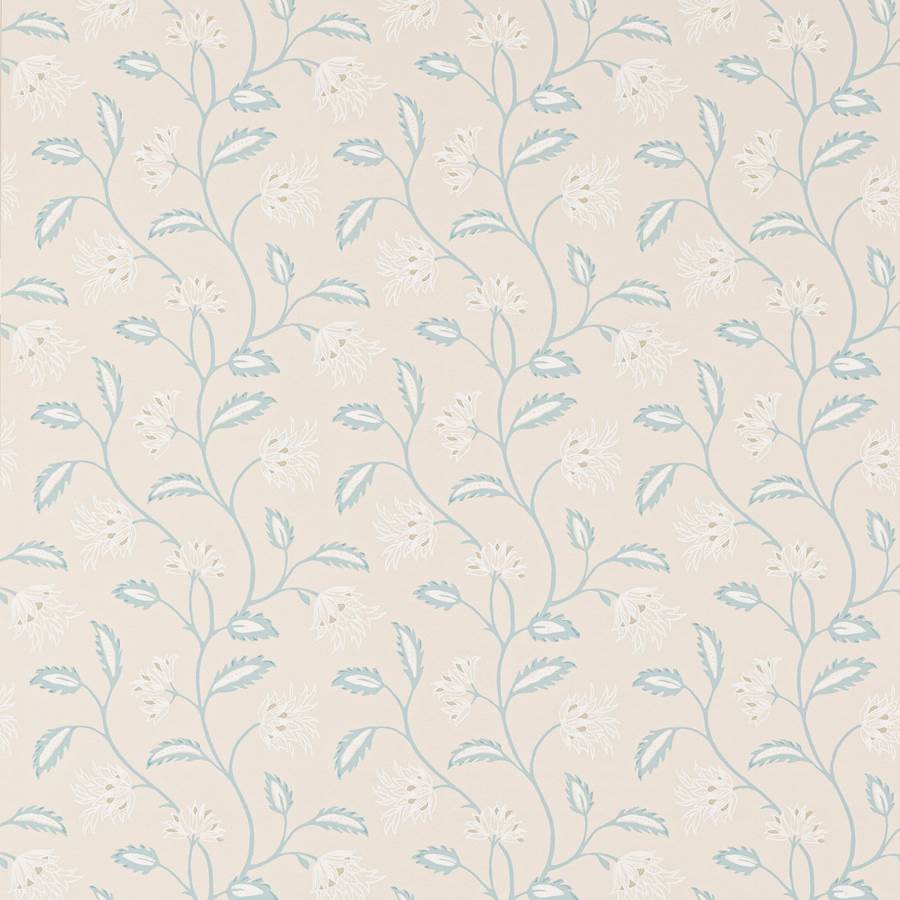 Colefax and Fowler Oterlie Blue -tapetti