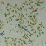 Colefax and Fowler Wallpaper Ashdown Old Blue