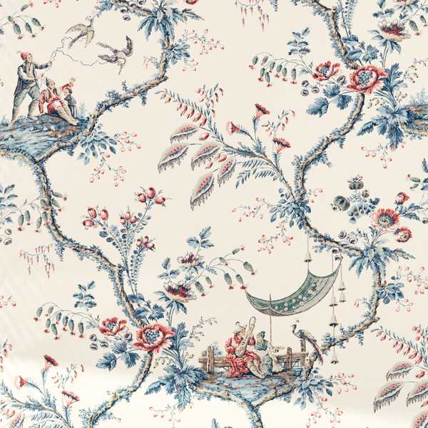 Emperors Musician Indigo — Zoffany stofstaal