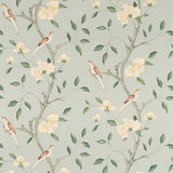 Eleonora Print Stockholm Blue — Zoffany stofstaal
