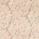 Zoffany Tyg Eleonora Print Tuscan Pink