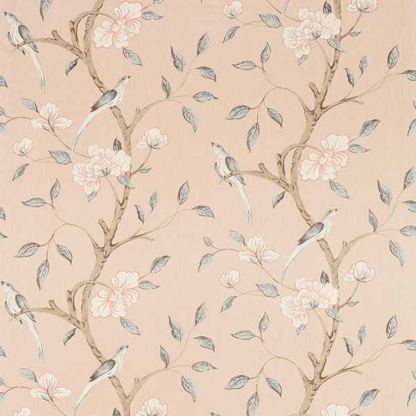 Eleonora Print Tuscan Pink — Zoffany stofstaal