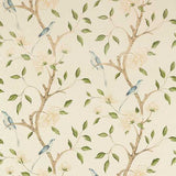 Eleonora Print Evergreen — Zoffany stofstaal