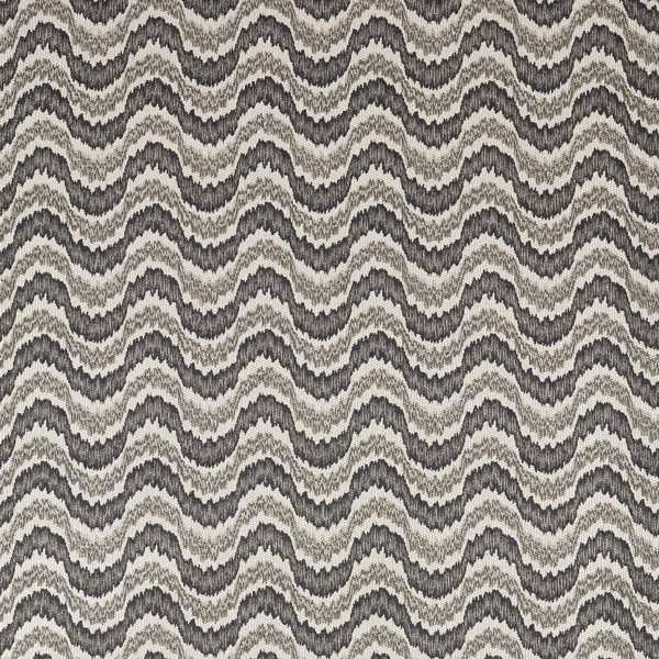 Zoffany Dragon Flamestitch Charcoal -kangas