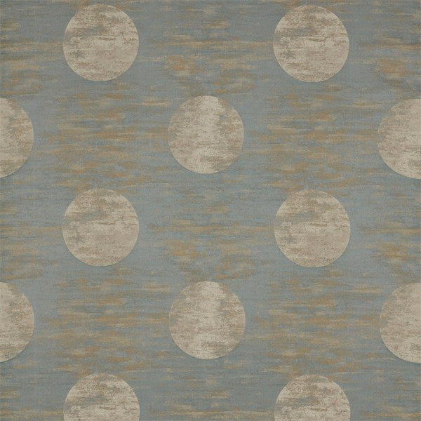 Moon Silk Blue Grey — Zoffany fabric sample