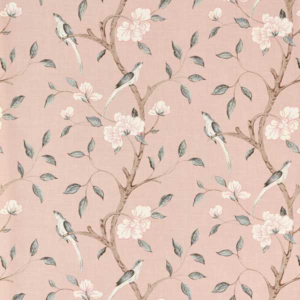 Zoffany Eleonora Print Tuscan Pink -tapetti