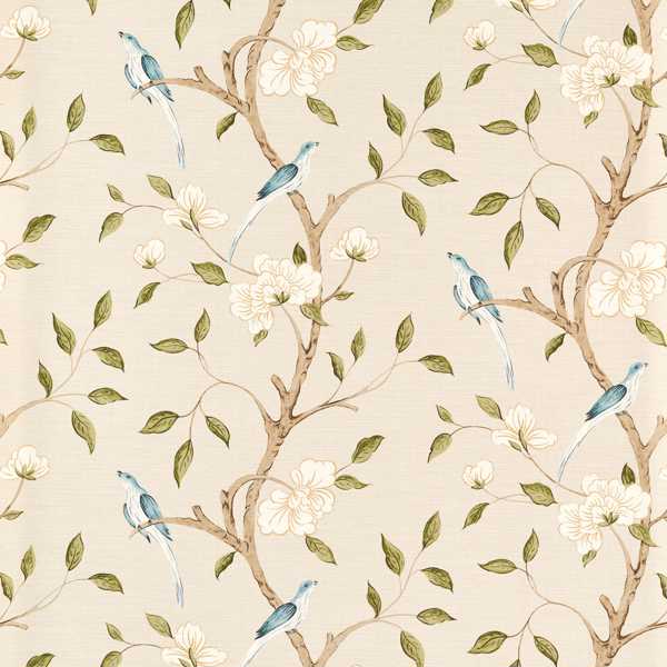 Zoffany Eleonora Print Evergreen -tapetti