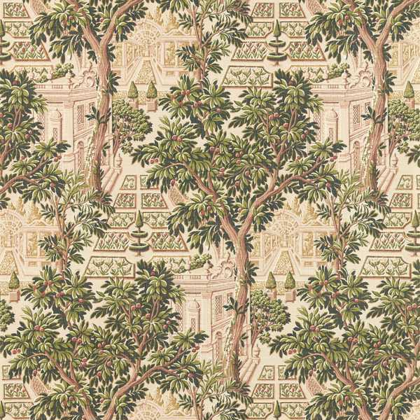 Zoffany Tapete Italian Garden Tuscan Pink
