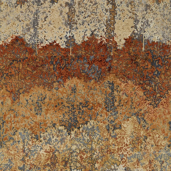 Belvoir Blue / Amber — Zoffany stofstaal