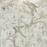 Zoffany Chintz Lustre Quartz Grey -tapetti