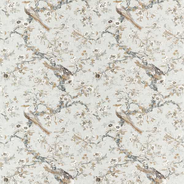 Chintz Quartz Grey — Zoffany stofstaal