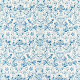 Pompadour Print Indigo — Zoffany tygprov
