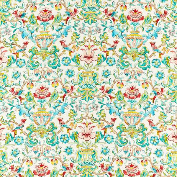 Pompadour Print Multi — Zoffany tygprov