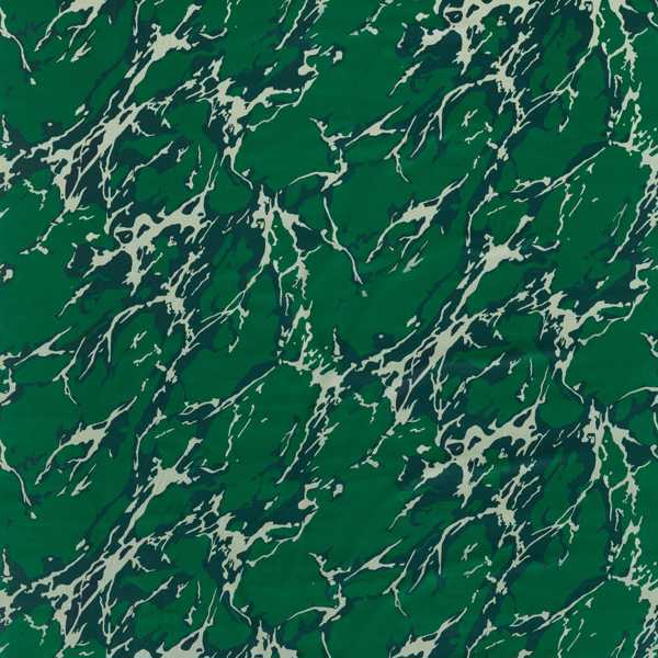 Zoffany Stoff French Marble Velvet Malachite