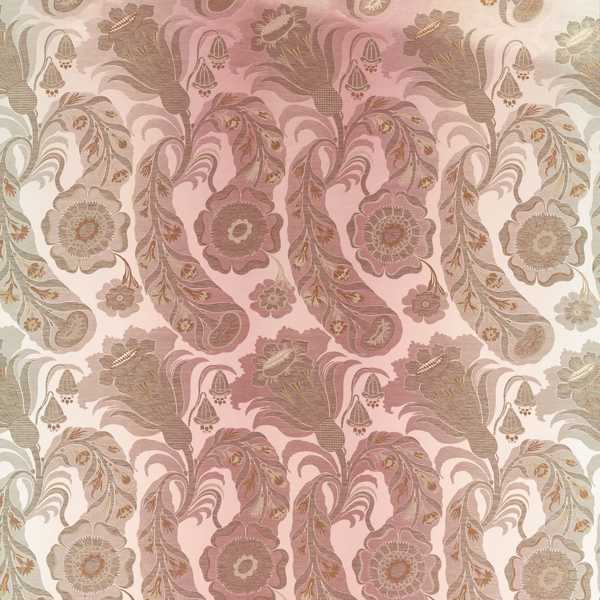 Zoffany Stof Sezincote Damask Tuscan Pink