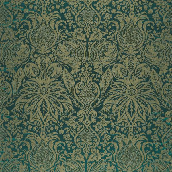 Zoffany Stoff Mitford Weave Malachite