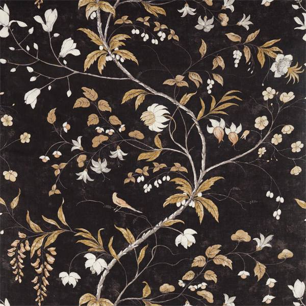 Chambalon Trail Antique Gold/Vine Black — Zoffany tygprov