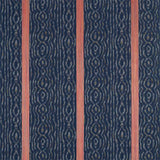 Zoffany Fabric Lennox Stripe Indigo/Sunstone