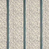 Lennox Stripe Silver/Poison — Zoffany -kangasnäyte