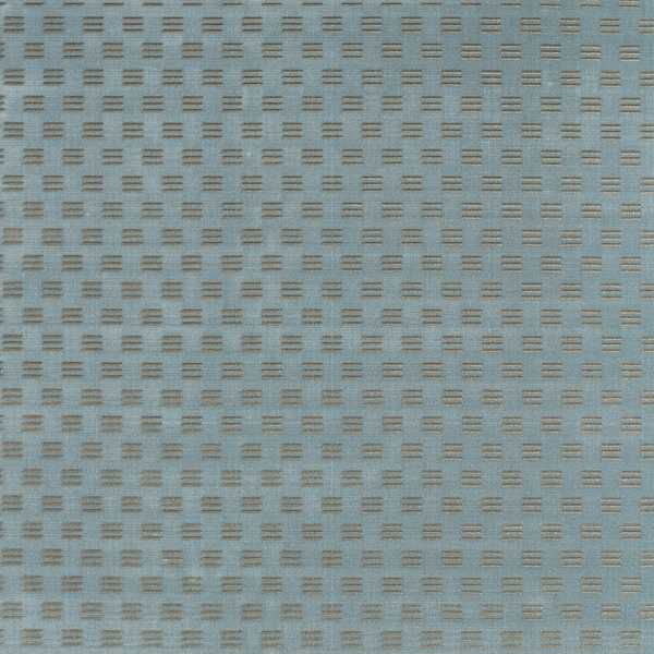 Zoffany Tyg Mustak Wedgwood Blue / Silver