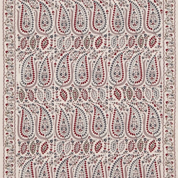 Zoffany Stof Jayshree Red/Blue