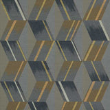 Zoffany Tapete Rhombi Anthracite