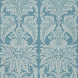 Clandon Damask Wedgwood Blue — Zoffany tygprov