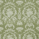 Arabesque Silk Pale Olive — Zoffany Stoffmuster