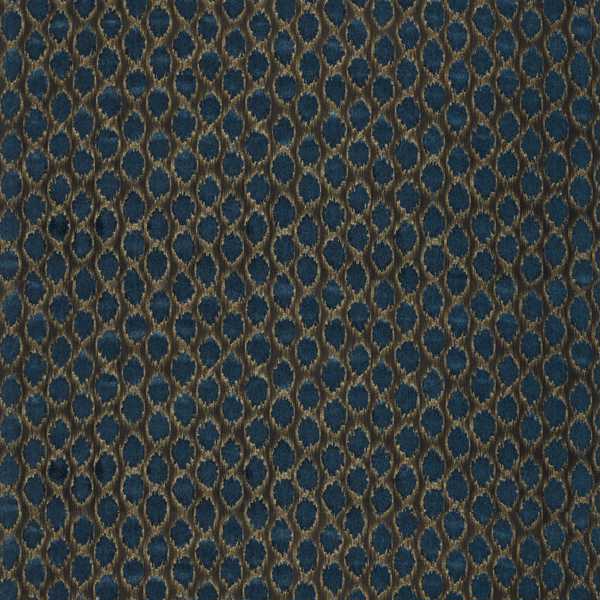 Ikat Spot Ink — Zoffany -kangasnäyte