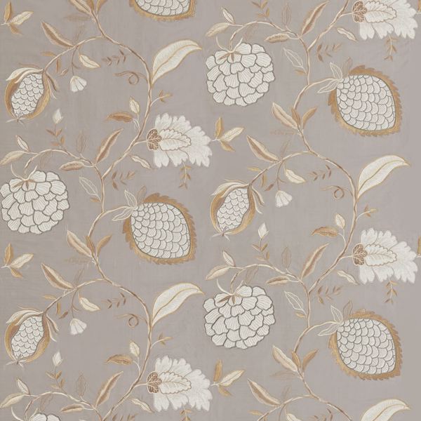 Zoffany Stoff Pomegranate Tree Platinum