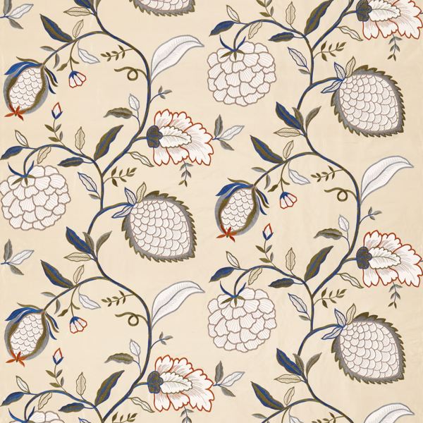 Pomegranate Tree Indienne — Zoffany fabric sample