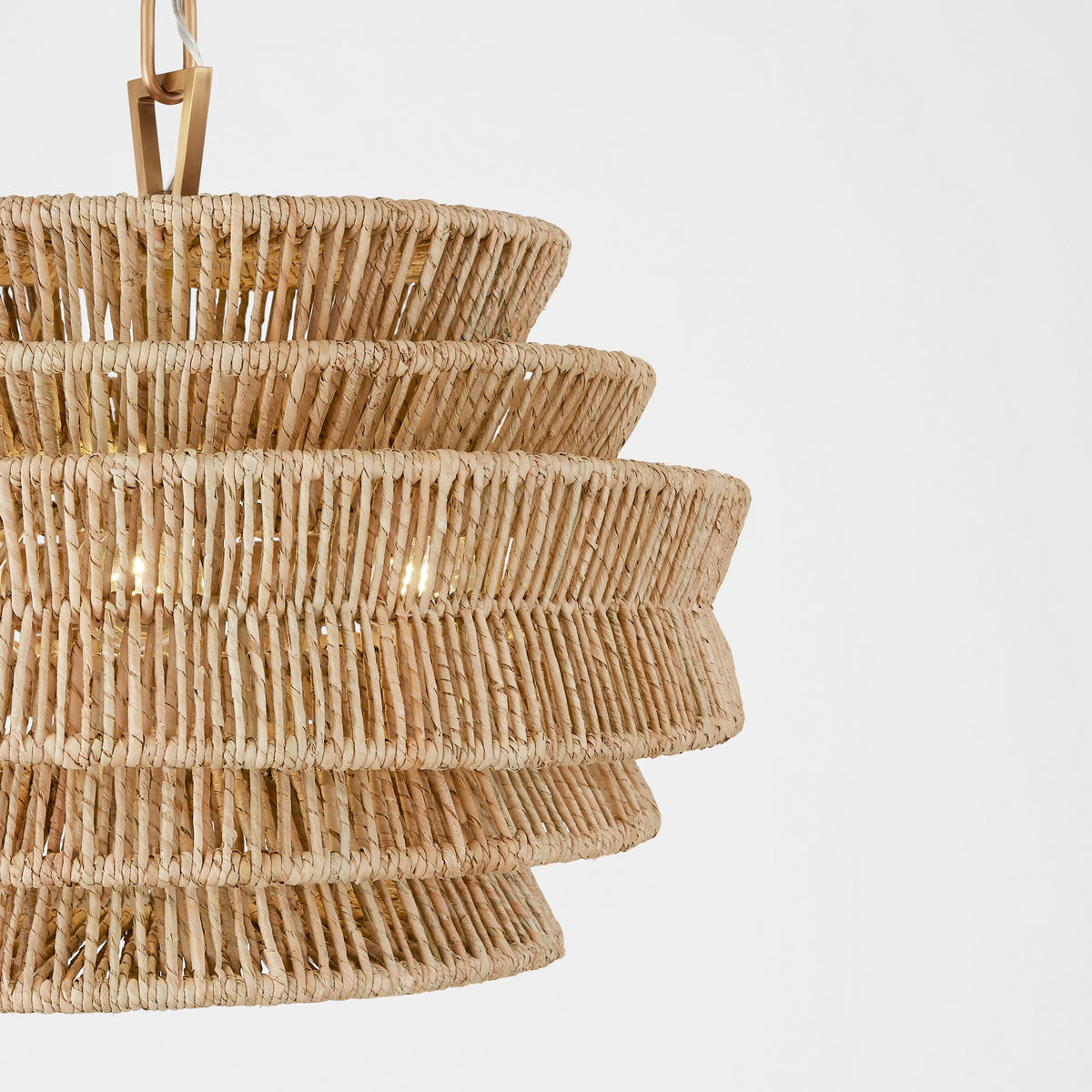 Antigua Small Drum Kroonluchter — Chapman & Myers for Visual Comfort & Co. detailfoto
