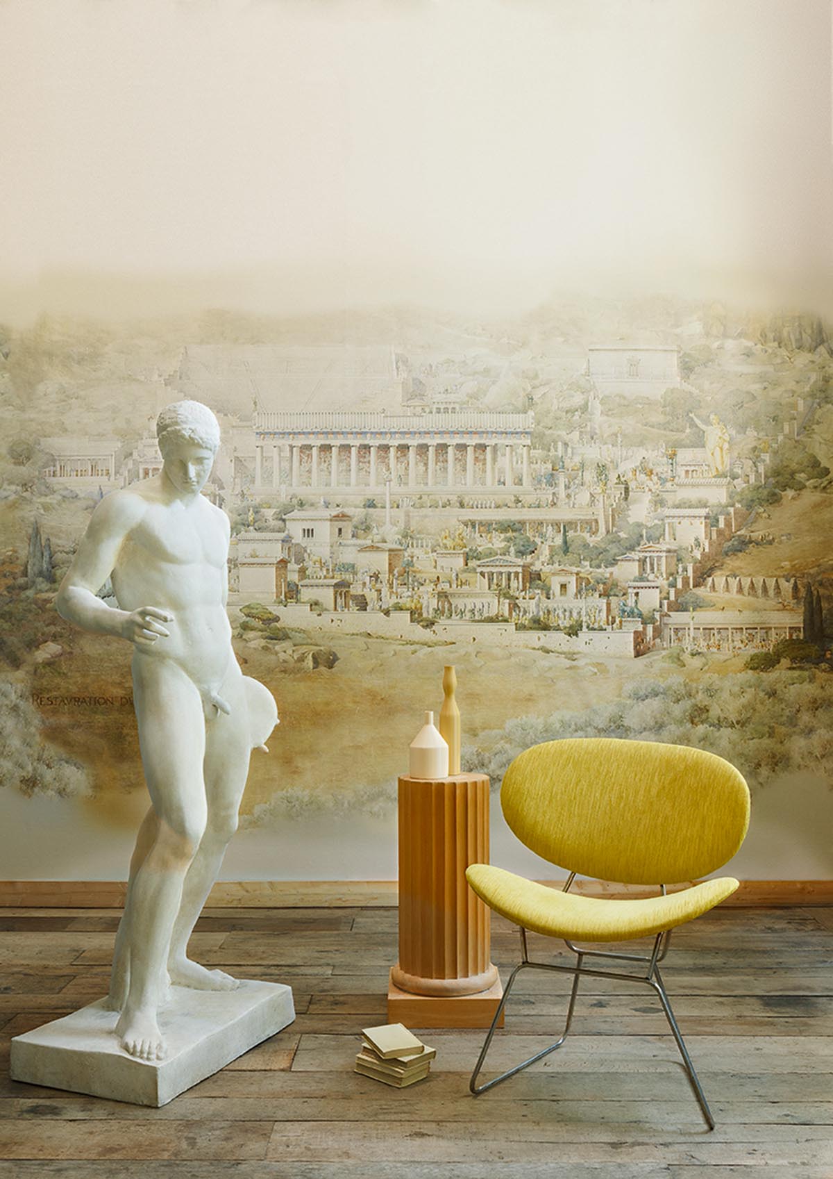 Apollon miljöbild — Pierre Frey tapet