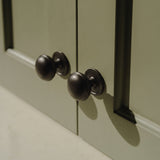 Cotswold Möbelknopf, Bun-Form — Raumbild, Dark bronze