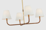 Basden Medium Single Tier Kroonluchter — Chapman & Myers for Visual Comfort & Co. detailfoto
