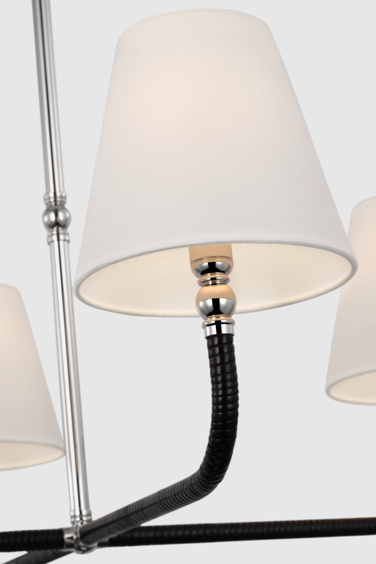 Basden Medium Single Tier Kroonluchter — Chapman & Myers for Visual Comfort & Co. detailfoto
