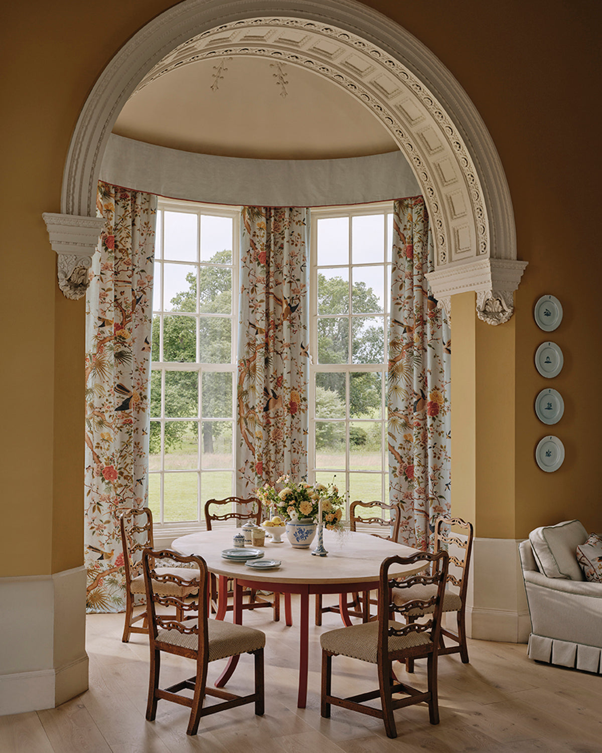 Belmont Trail Raumbild — Colefax & Fowler Stoff
