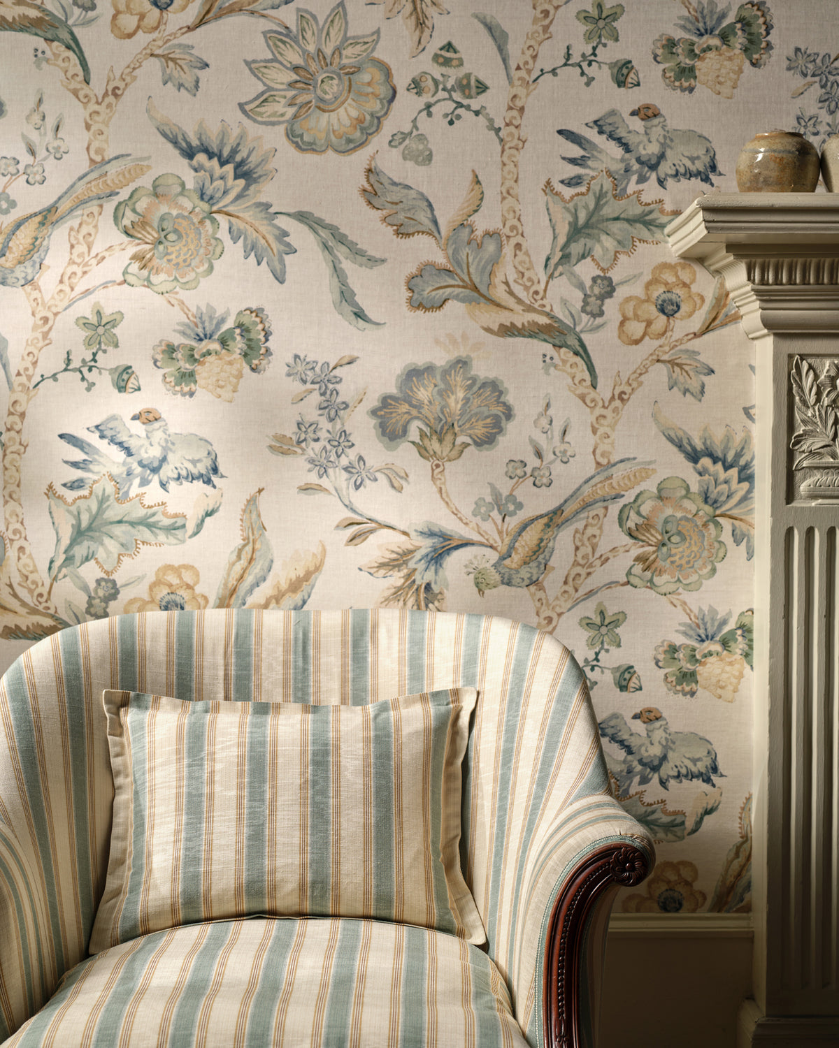 Belvedere — Colefax & Fowler behang, sfeerbeeld