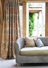 Benaki Amber Steel — Lewis & Wood Stoff