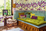 Black Tulips room setting — Pierre Frey wallpaper