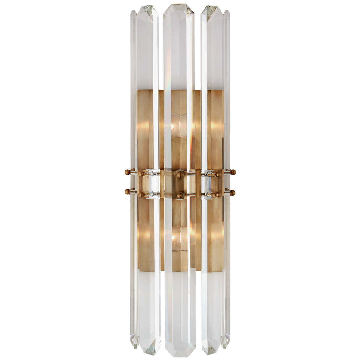 Bonnington Tall Wandlamp Antique-Burnished Brass