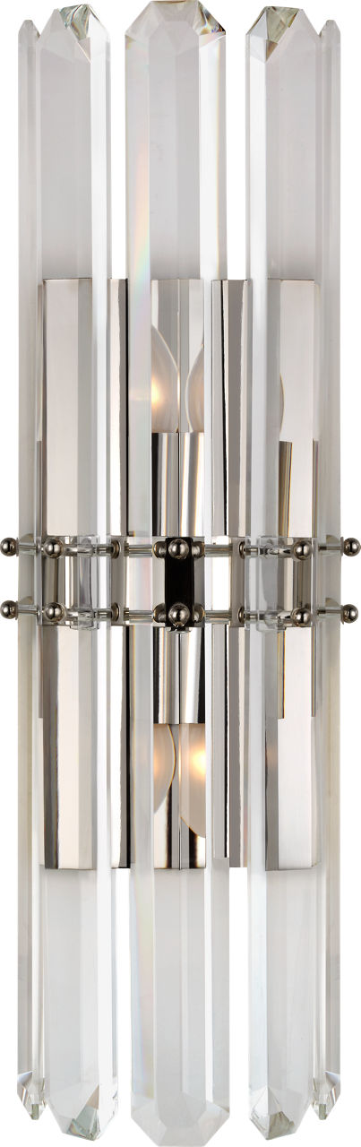 Bonnington Tall Wandlamp — Visual Comfort — Polished Nickel