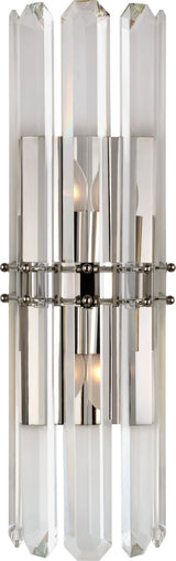 Bonnington Tall Wandlamp — Visual Comfort — Polished Nickel