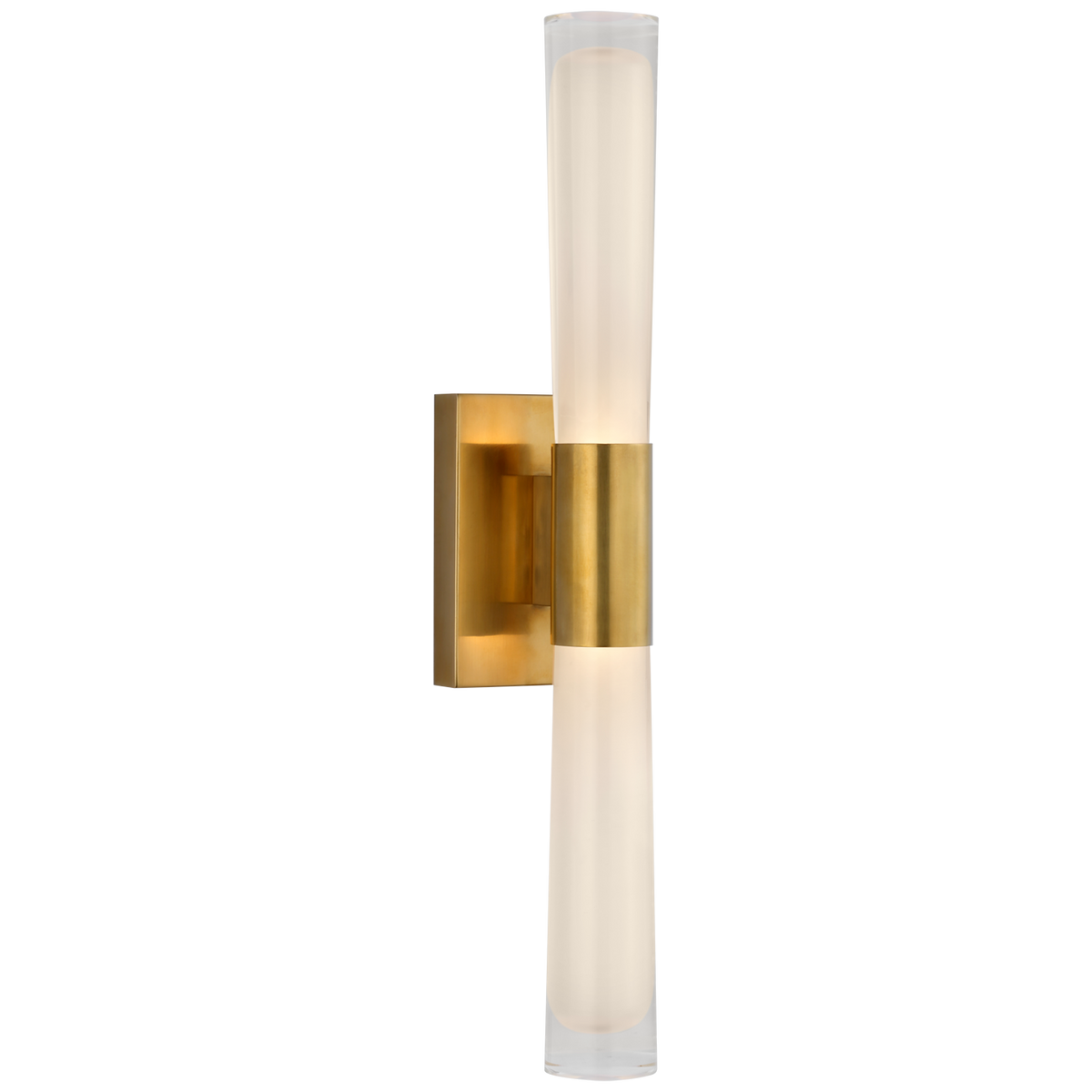 Brenta Single Wandlamp Antique-Burnished Brass