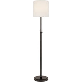 Bryant Vloerlamp — Thomas O'Brien for Visual Comfort & Co. — Bronze with Linen Shade